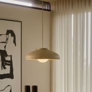 Design For The People Latif - hanglamp - Ø 40 x 326,4 cm - beige