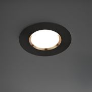 Nordlux Smart Dorado - inbouwspot - slimme verlichting - Ø 85 mm, Ø 72 mm inbouwmaat - 4,7W LED incl. - IP65 - zwart