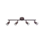 Nova Luce Base - opbouwspot 4L - 51 x 8 x 10,9 cm - roest