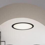 Nova Luce Perfect Profile Trimless - inbouwspot op afstandsbediening (incl.) - Ø 840 mm, 830 mm inbouwmaat - 80W dimbare LED incl. - 2700K-6000K - zwart