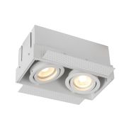 Lucide Trimless - inbouwspot - 185 x 97 mm, 185 x 97 mm inbouwmaat - wit