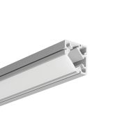 KLUS 45-plus - hoek ledprofiel - 1,9 x 1,9 cm - geanodiseerd zilver