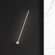 Nova Luce Synthesi -  wandlamp - 6 x 10 x 90 cm - 23W LED incl. - zandwit