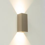 Artdelight Dante XL - wandverlichting - 9 x 10 x 24 cm - champagne