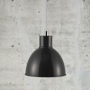 Nordlux Pop 22 - hanglamp - Ø 21,5 x 223 cm - antraciet