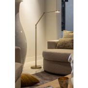 Artdelight Palermo - vloerlamp - Ø 26 x 170 cm - 10W dim to warm led incl. - brons