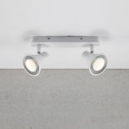 Nordlux Eik 9 - opbouwspot 2L - 28,5 x 8,6 cm - wit