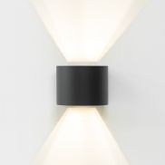 Artdelight Gyro - wandlamp - 9,7 x 13 x 11,2 cm - zwart