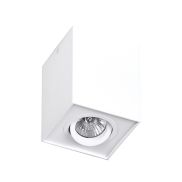 Maxlight Basic Square - plafondspot - Ø 9 x 12 cm - wit
