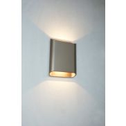Artdelight Diaz Large - wandverlichting - 4 x 14,5 x 20 cm - 2 x 6W LED incl. - IP65 - champagne