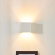 Lucide Gipsy Kubus - wandverlichting - 11,5 x 11,5 x 11,5 cm - wit