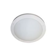 Artdelight Yuca - badkamer plafondverlichting - Ø 30 cm - IP44 - wit
