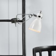 Nordlux Cyclone 11 - klemlamp - 27 cm - wit
