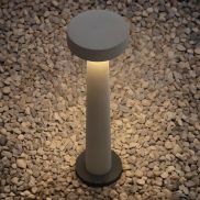 Nova Luce Cram - tuinpaal - Ø 11,5 x 50 cm - 5W LED incl. - IP65 - zand
