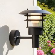 Nordlux Lønstrup - buiten wandverlichting - 22 x 26,5 cm - IP44 - zwart