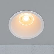 Nordlux Albric - inbouwspot - Ø 90 mm, Ø 83 mm inbouwmaat - 8W dimbare LED incl. - IP44 - wit