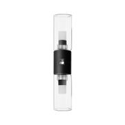 Nova Luce Gru - lichtpunt magnetisch railsysteem - Ø 5 x 27 cm - 8W LED incl. - zwart