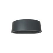Artdelight Sharp - wandlamp - 19 x 10 x 7 cm - 7,2W dimbare LED incl. - IP65 - antraciet