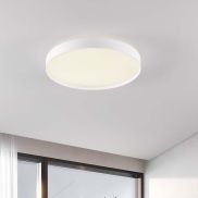 Nova Luce Roi - plafondlamp - Ø 50 x 8,5 cm - 48W dimbare LED incl. - zandwit