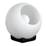 ETH Orb Opal - tafellamp - Ø 20 x 21 cm - zwart en wit