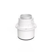 Creative Cables - waterdichte E27 lamphouder voor lampenkappen - IP44 - wit