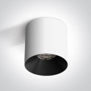 ONE Light Wall & Ceiling LED - opbouwspot 1L - Ø 12 x 12 cm - 25W LED incl. - wit
