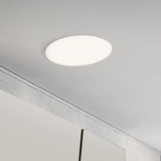 Nova Luce Perfect Profile Trimless - inbouwspot - Ø 440 mm, 420 mm inbouwmaat - 24W dimbare LED incl. - 3000K - wit