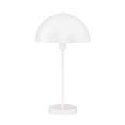 Searchlight Mushroom - tafellamp - Ø 25 x 46 cm - wit