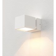 Artdelight Bfeld - wandlamp - 12,3 x 8 x 6,8 cm - 2 x 3W LED incl. - IP54 - wit