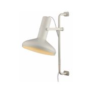 Artdelight Vectro - wandverlichting met schakelaar - 21 x 30 x 52 cm - wit