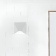 Nova Luce Bazz - wandlamp - 16 x 5 x 16 cm - 3W LED incl. - zandwit
