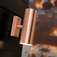 Nordlux Tin - buiten wandverlichting - 6,2 x 17 x 11 cm - IP54 - koper
