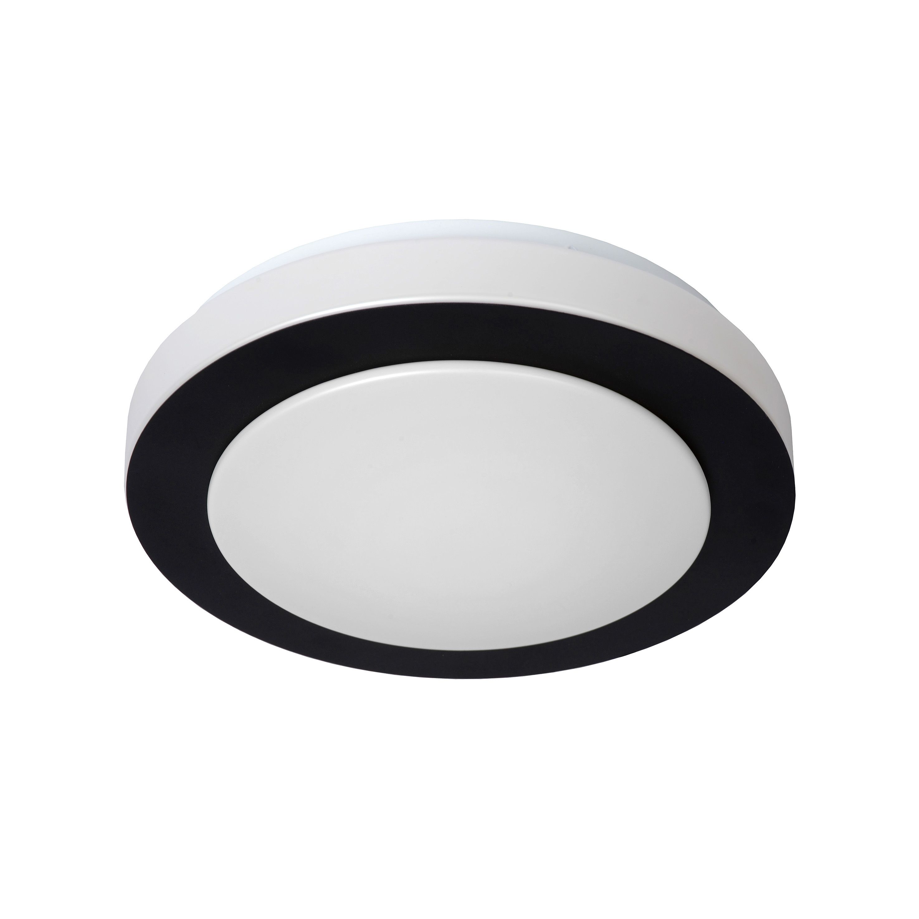 leerling Besmettelijke ziekte pellet Lucide Dimy - plafondlamp badkamer - Ø 28,6 x 8 cm - 12W dimbare LED incl. - IP21 - zwart en opaal | Lichtkoning leerling Besmettelijke ziekte pellet Lucide Dimy - plafondlamp badkamer - Ø 28,6 x 8 cm - 12W dimbare LED incl. - IP21 - zwart en opaal | Lichtkoning