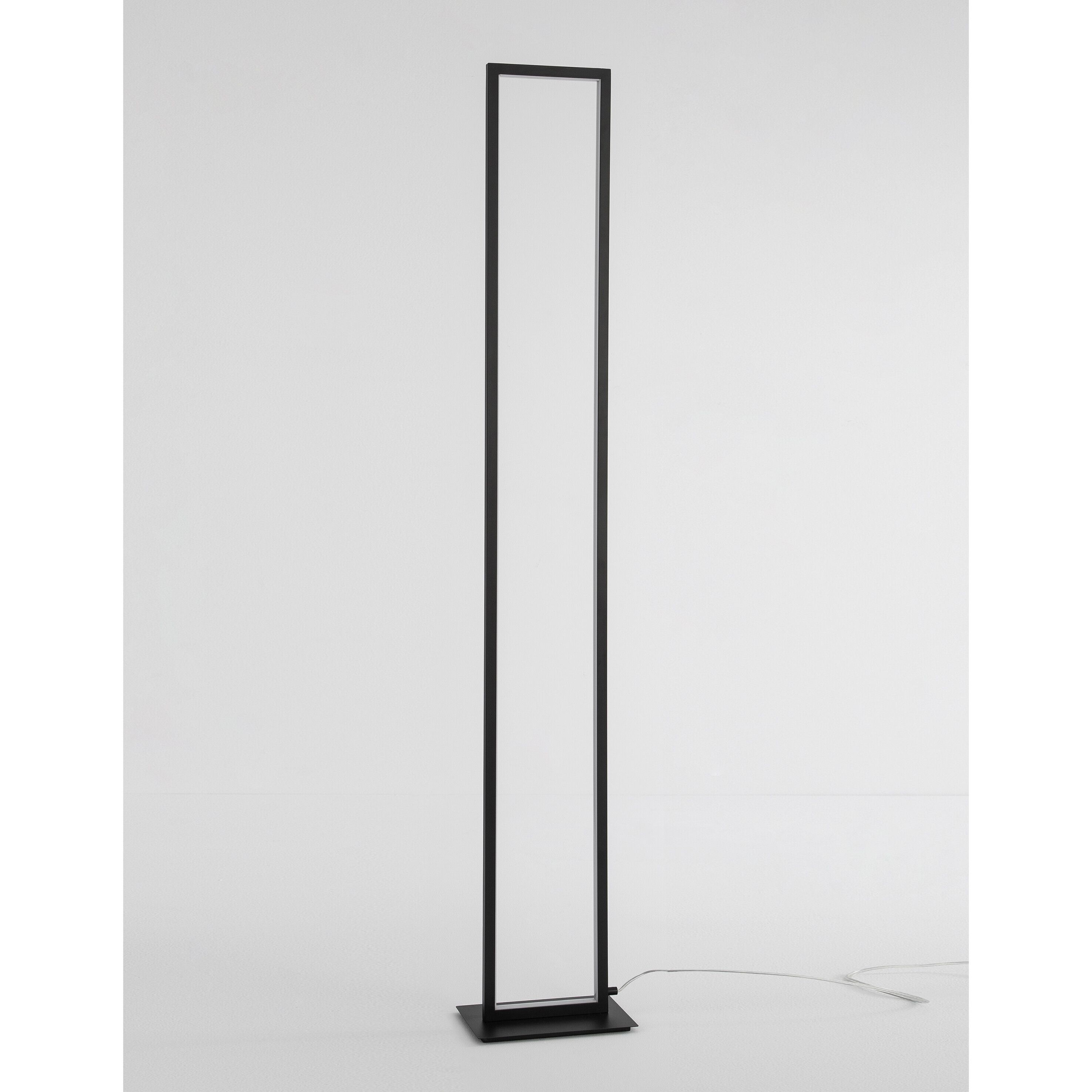 campus partij Kast Nova Luce Wenna - staanlamp - 26 x 16 x 153 cm - 36W LED incl. - mat zwart | Lichtkoning campus partij Kast Nova Luce Wenna - staanlamp - 26 x 16 x 153 cm - 36W LED incl. - mat zwart | Lichtkoning