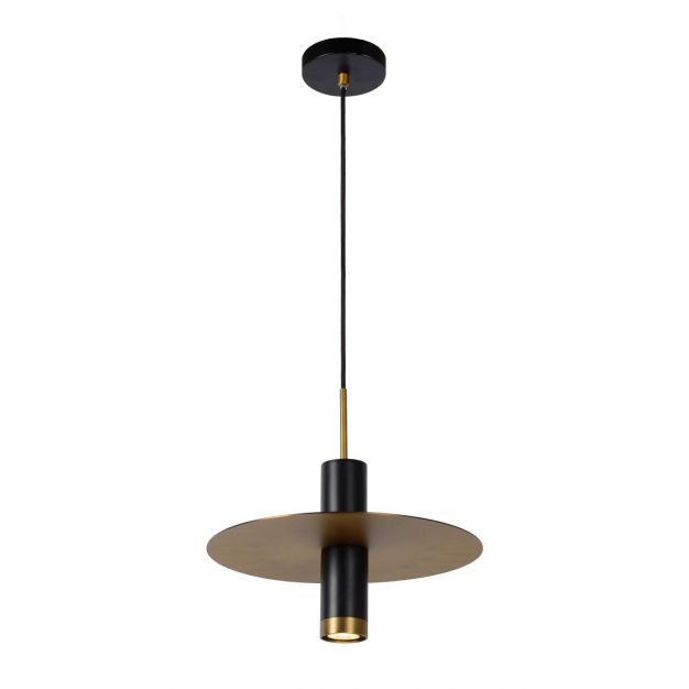 Lucide Selin - hanglamp - 25 x 25 x 145cm - zwart