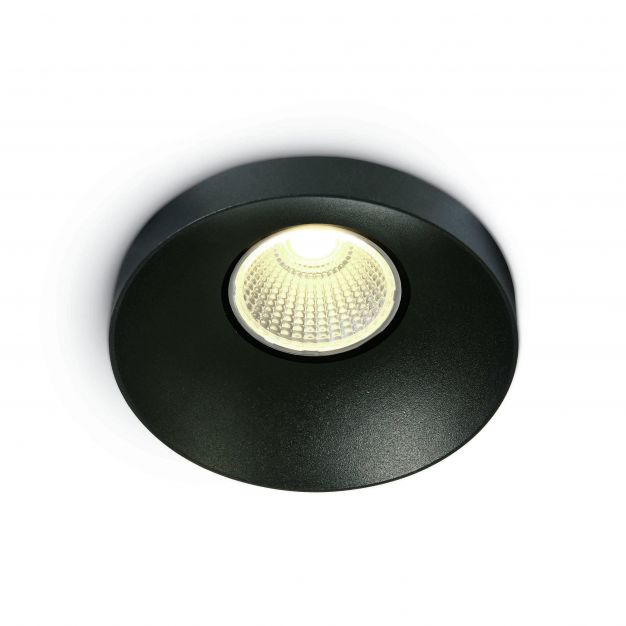 ONE Light 8W Range - inbouwspot - Ø 81 mm, Ø 68 mm inbouwmaat - 8W LED incl. - zwart
