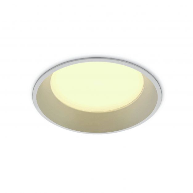 ONE Light SMD Dark Light Range - inbouwspot - Ø 175 mm, Ø 165 mm inbouwmaat - 22W LED incl. - wit - witte lichtkleur