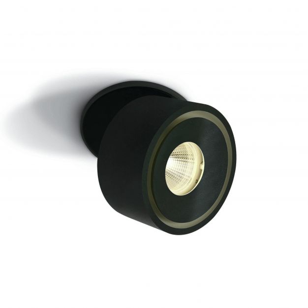ONE Light Swivel - opbouwspot 1L - Ø 7,8 x 4 cm - 8W LED incl. - zwart