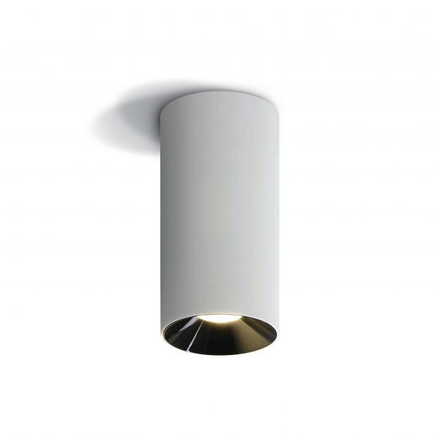 ONE Light LED Decorative Cylinders - opbouwspot 1L - Ø 7,2 x 15,5 cm - 15W LED incl. - wit