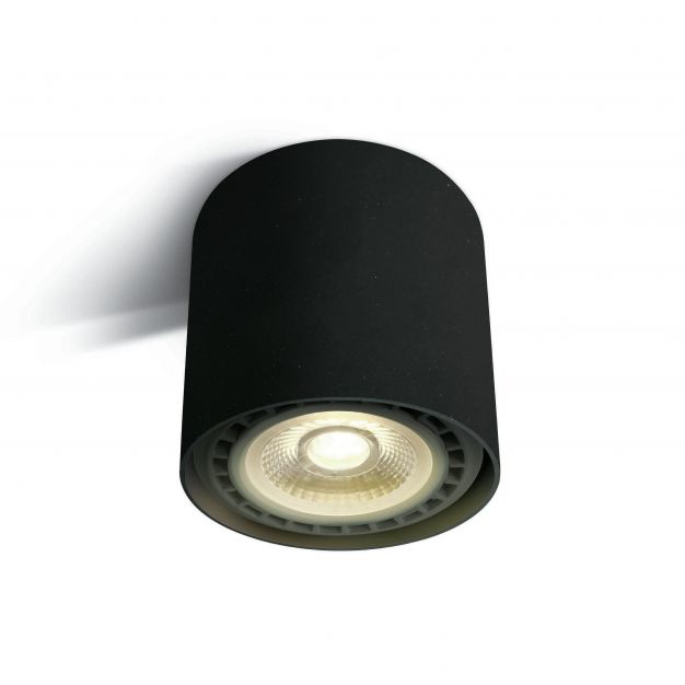 ONE Light R111 GU10 Ceiling Lights - opbouwspot 1L - Ø 12 x 11,5 cm - zwart