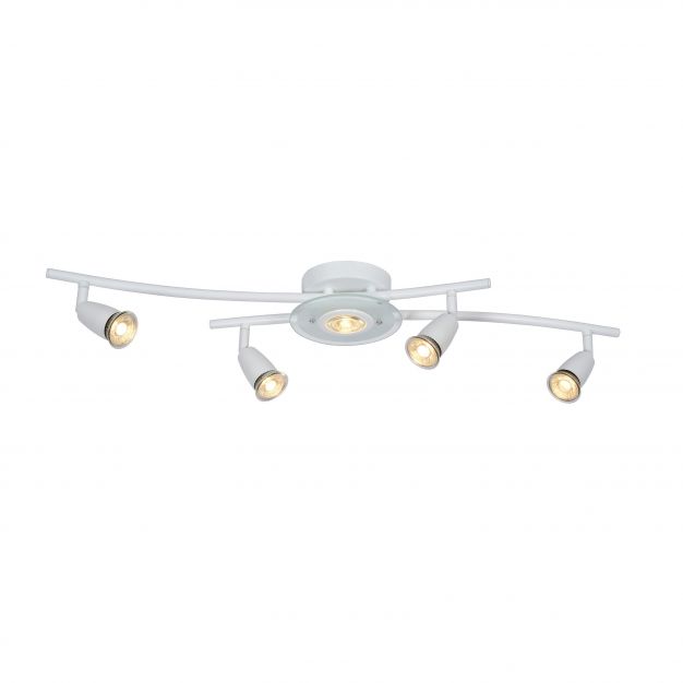 Lucide Bingo LED - opbouwspot 5L - 20 x 79 x 15 cm - 5 x 5W LED incl. - wit