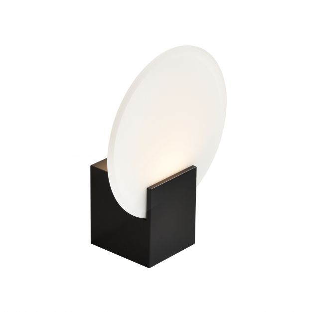 Nordlux Hester - wandverlichting - 20 x 9,25 x 25,5 cm - 3 stappen Moodmaker functie - 9W LED incl. - IP44 - zwart