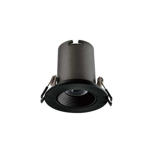 Integral Lux Hi-Brite 60 inbouwspot - Ø 70 mm, Ø 60 mm inbouwmaat - 9W LED incl.- zwart