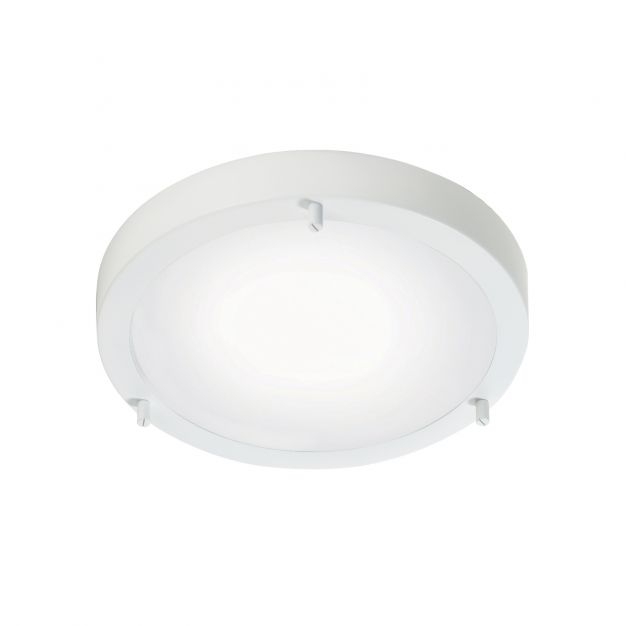 Nordlux Ancona Maxi - plafondverlichting - Ø 31,5 x 8 cm - IP44 - wit