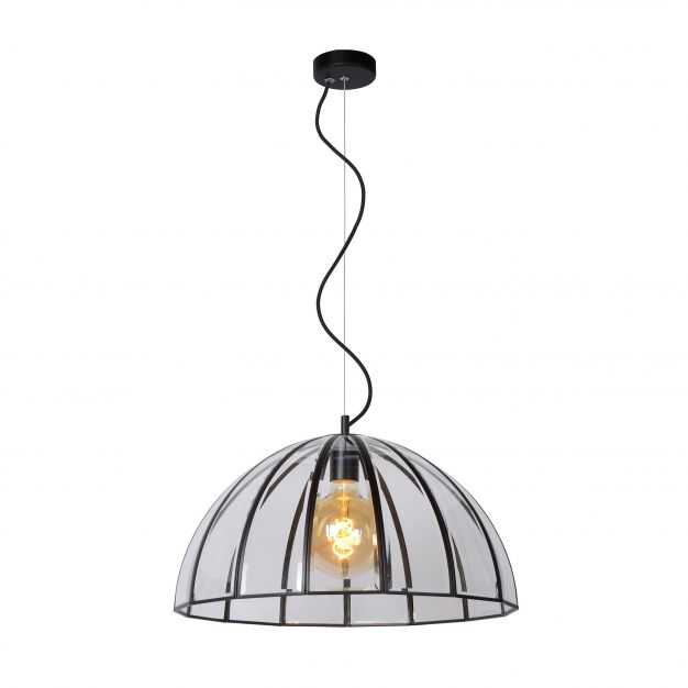 Lucide Timius - hanglamp - Ø 50 x 163 cm - zwart