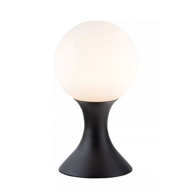 Lucide Moya - tafellamp - Ø 12 x 22 cm - zwart 