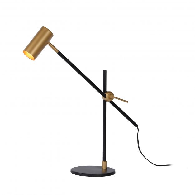 Lucide Philine - bureaulamp - 47 x 47 x 50 cm - zwart