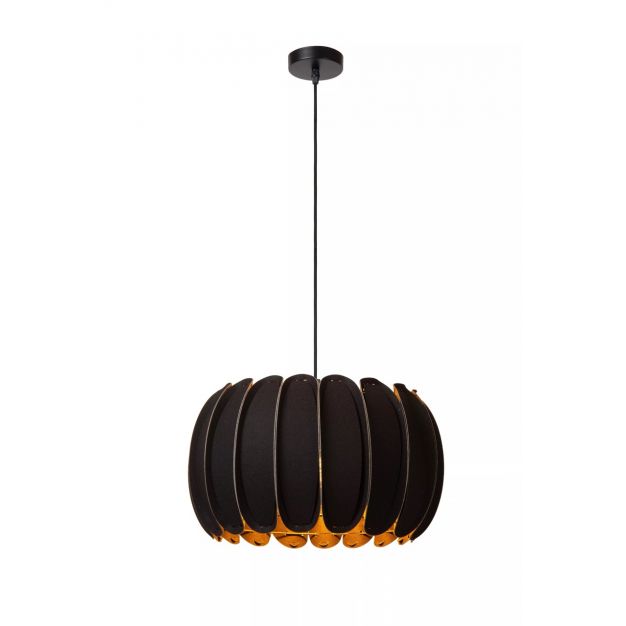 Lucide Spencer - hanglamp - Ø 40 x 154 cm - zwart