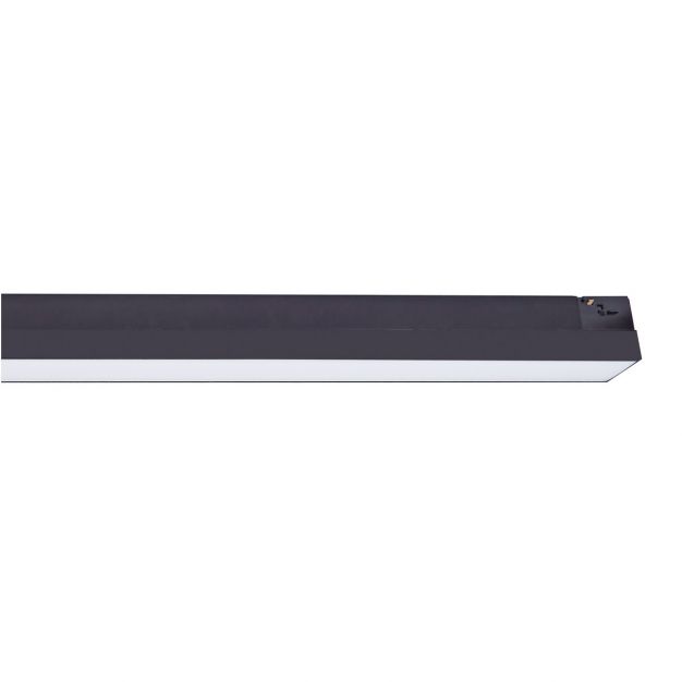 VK Lighting - magnetisch railsysteem - lichtbalk - 90 x 2 x 5,3 cm - 25W Led incl. - 1-10V dimbaar - zwart