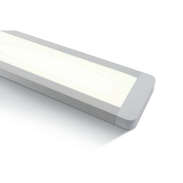 ONE Light LED Linear Range - plafondverlichting - 121,5 x 13 x 2,7 cm - 48W LED incl. - wit - warm witte lichtkleur